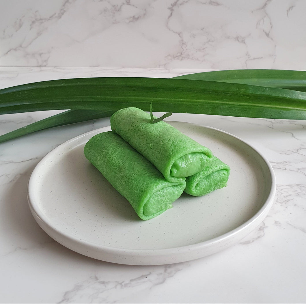 Dadar Gulung (Pandan Roll Pancake) | 10 pcs