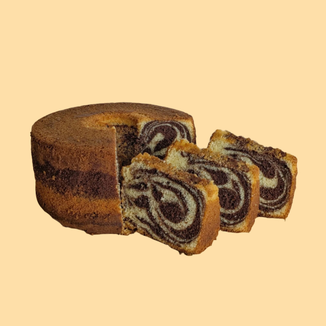 Indonesian Zebra Cake (Marble Cake)